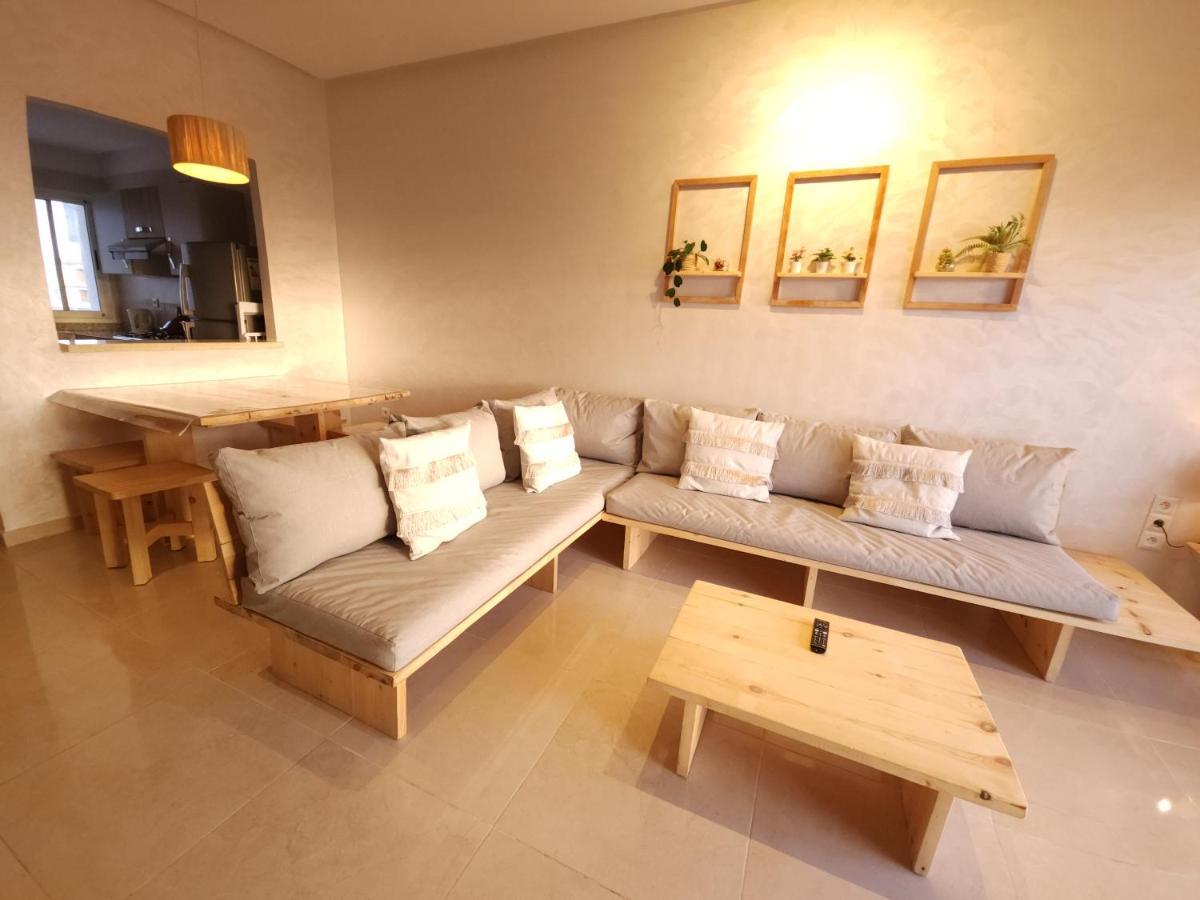 Sidi Rahal Blue View, Beachfront Wide Seaview With Pool Extérieur photo
