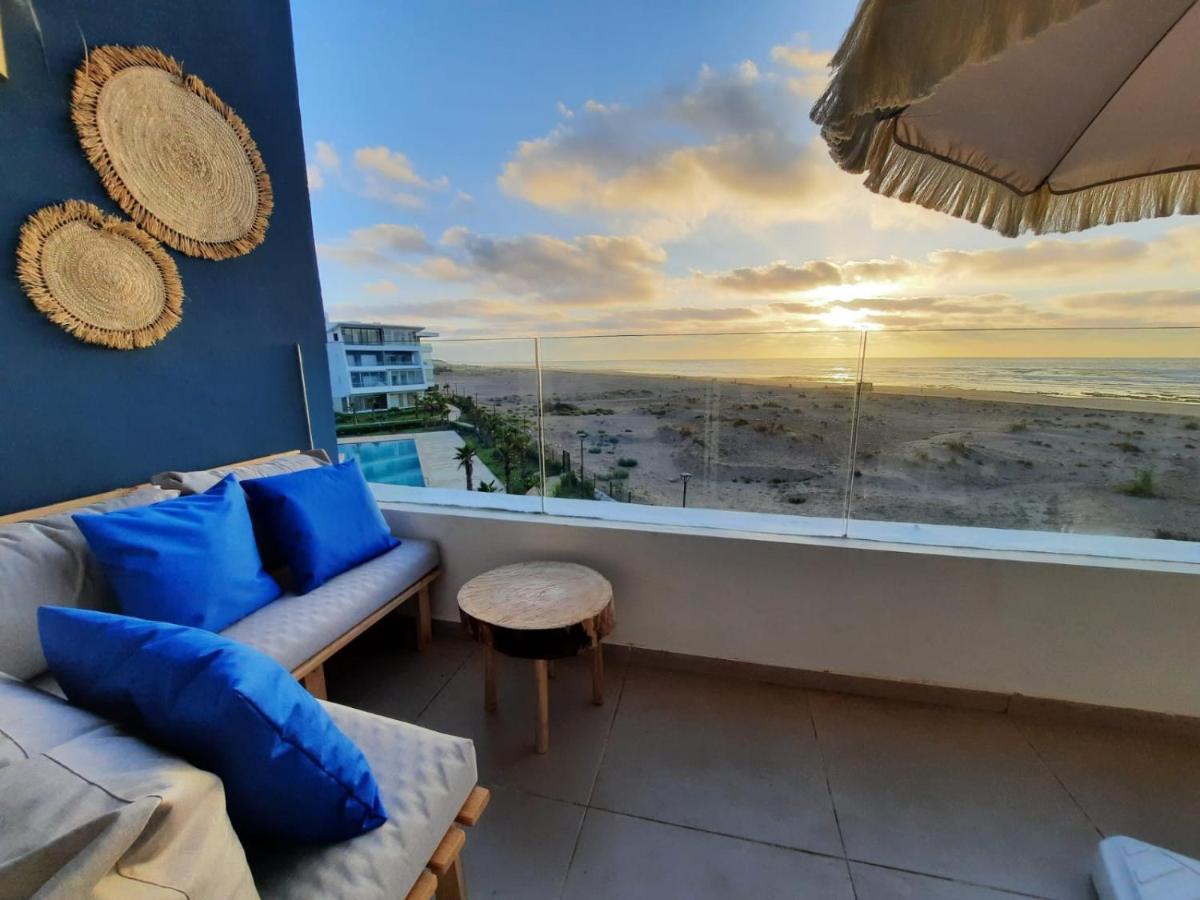 Sidi Rahal Blue View, Beachfront Wide Seaview With Pool Extérieur photo