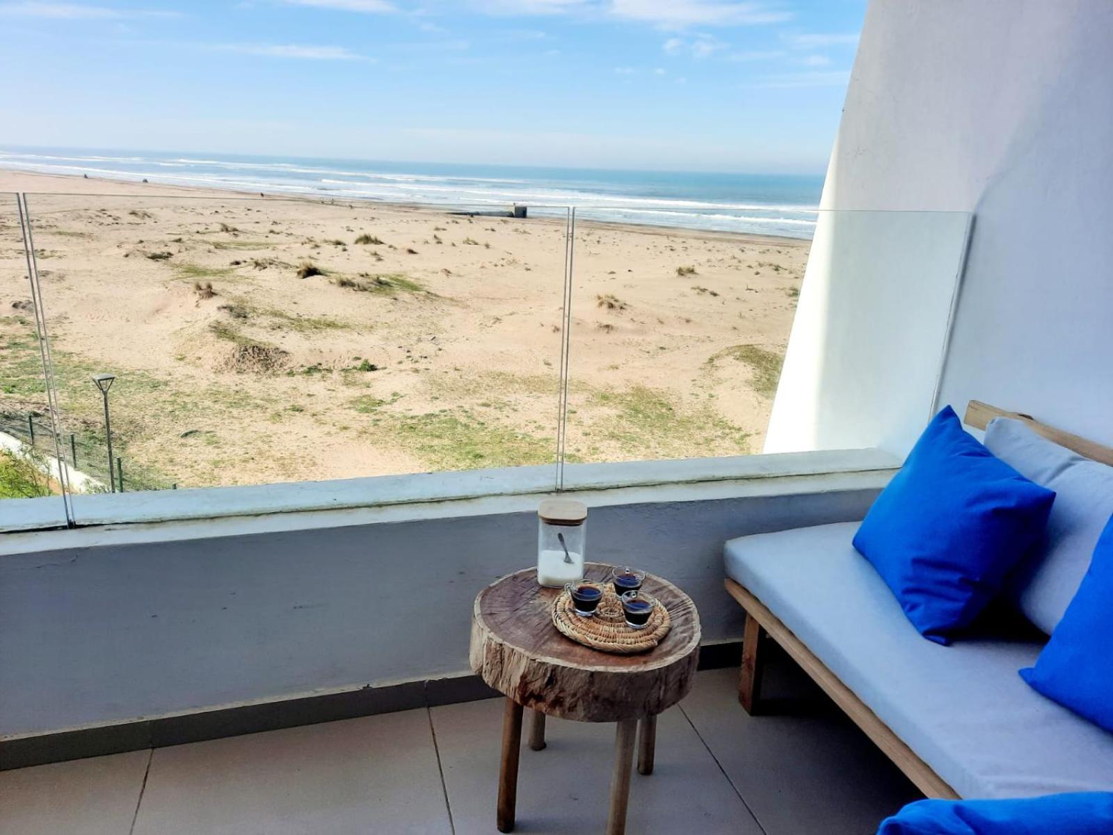 Sidi Rahal Blue View, Beachfront Wide Seaview With Pool Extérieur photo